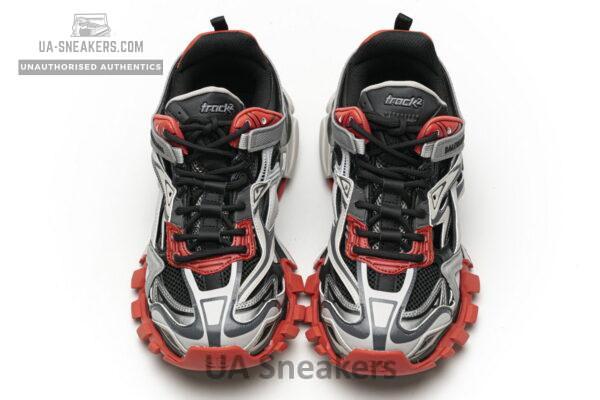 GT Batch Balanciaga Track Black Grey Red - Image 4