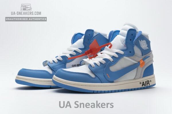 Jordan 1 Retro High Off-White University Blue Update Lace - Image 3