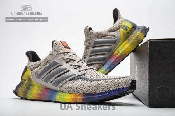 Adidas Ultra Boost 2.0 Real Boost Shanghai Grey Yellow - Image 2