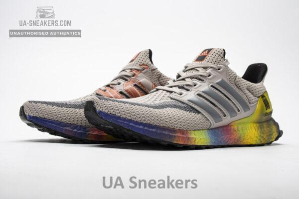 Adidas Ultra Boost 2.0 Real Boost Shanghai Grey Yellow - Image 3