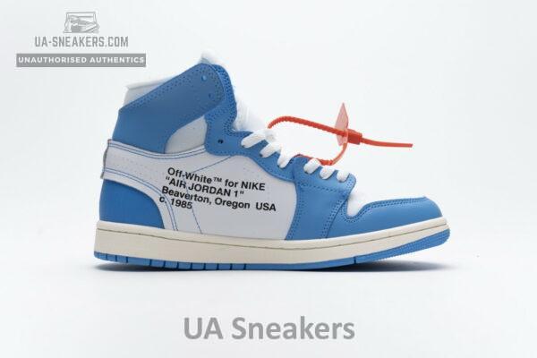 Jordan 1 Retro High Off-White University Blue Update Lace - Image 8