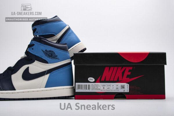 Air Jordan 1 Retro High OG “Obsidian University Blue” - Image 2