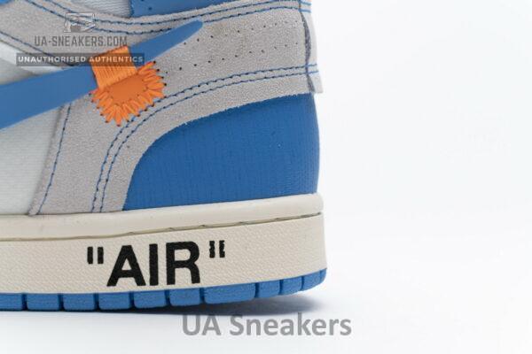 Jordan 1 Retro High Off-White University Blue Update Lace - Image 10