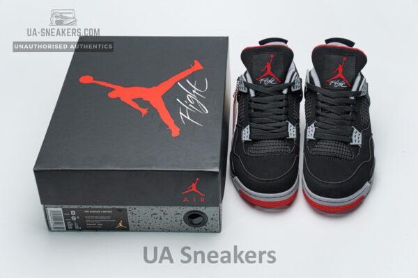 H12 Jordan 4 Retro Bred (2019) - Image 2