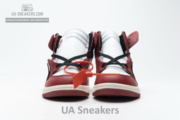 Latest Version Jordan 1 Retro High Off-White Chicago - Image 5