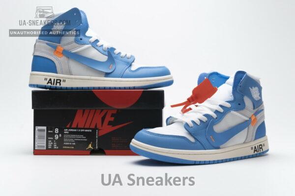 Jordan 1 Retro High Off-White University Blue Update Lace - Image 2