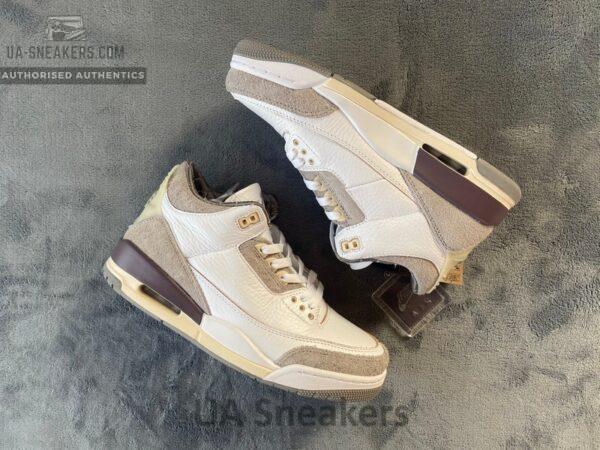 A Ma Maniere x Air Jordan 3 Retro SP Medium Grey - Image 3