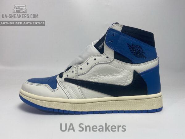 Fragment x Travis Scott x Air Jordan 1 High OG Military - Image 3