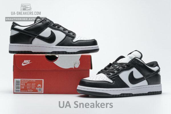 Nike Dunk Low Retro White Black - Image 2