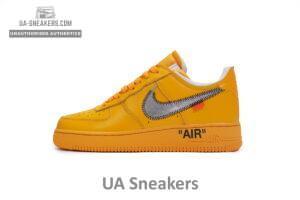 Off-White x Nike Air Force 1 Low University Gold