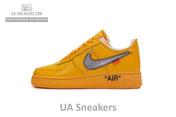Off-White x Nike Air Force 1 Low University Gold