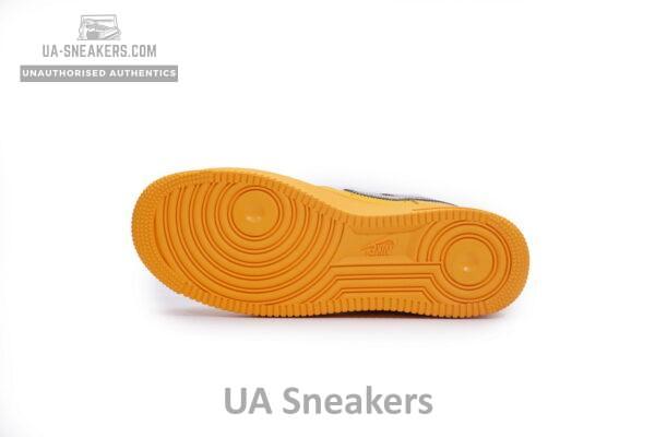 Off-White x Nike Air Force 1 Low University Gold - Image 6