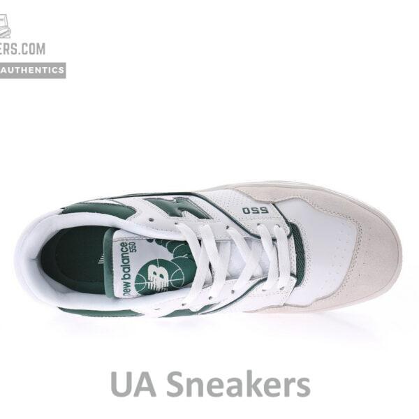 New Balance BB550WT1 White Green Blue - Image 5