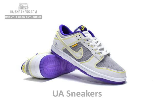 DJ9649-500 Union x Nike Dunk Low Purple Gold - Image 4