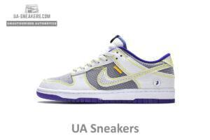 DJ9649-500 Union x Nike Dunk Low Purple Gold