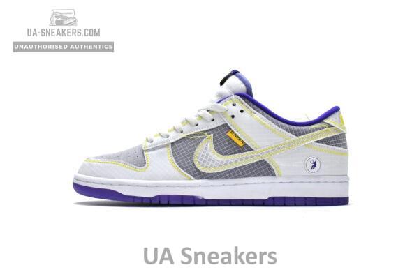DJ9649-500 Union x Nike Dunk Low Purple Gold