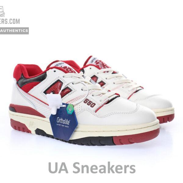 New Balance BB550SE1 White Red - Image 3