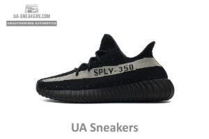 BY1604 Adidas Yeezy Boost 350 V2 Core Black-White Real Boost