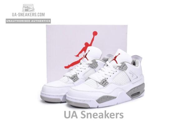 CT8527-100 Air Jordan 4 White Oreo - Image 2