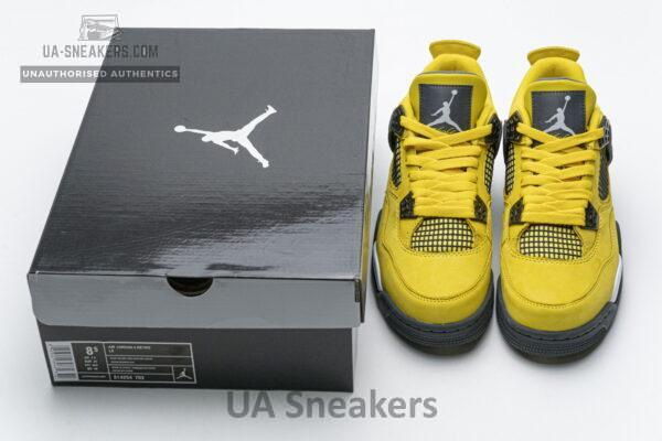314254-702 Air Jordan 4 Retro LS Lightning - Image 2