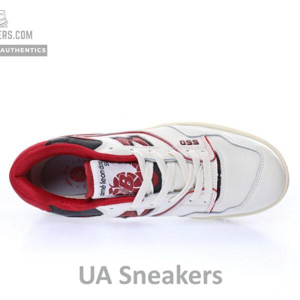New Balance BB550SE1 White Red - Image 4