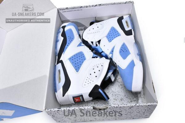 CT8529-410 Air Jordan 6 UNC - Image 4