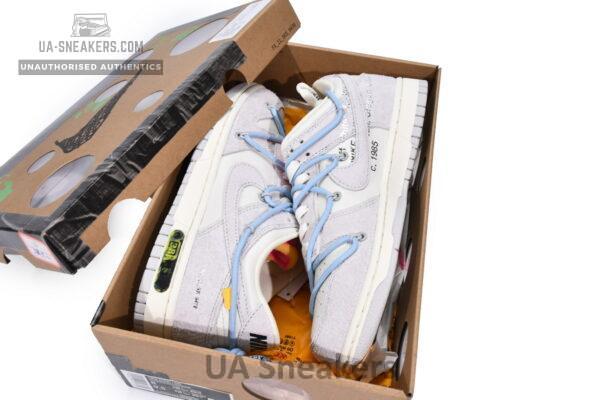 OFF WHITE x Nike Dunk SB Low The 50 NO.38 - Image 4