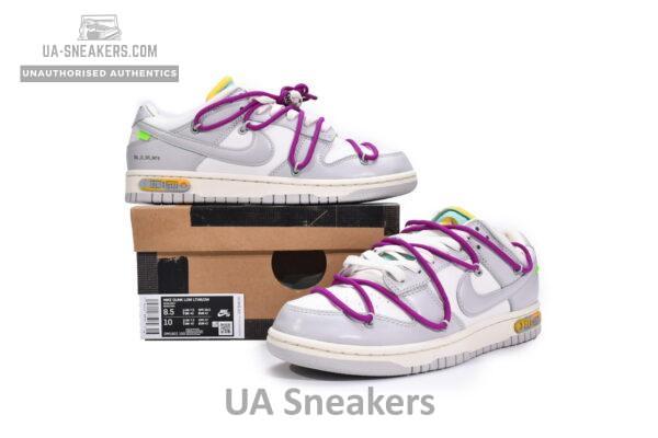 DM1602-100 OFF WHITE x Nike Dunk SB Low The 50 NO.21 - Image 2