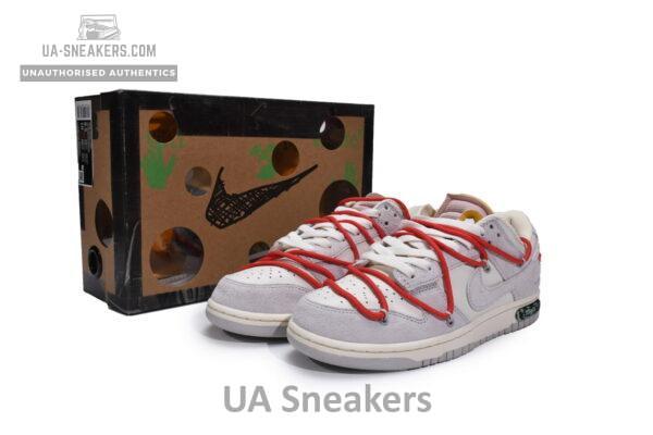 DJ0950-118 OFF WHITE x Nike Dunk SB Low The 50 NO.33 - Image 2