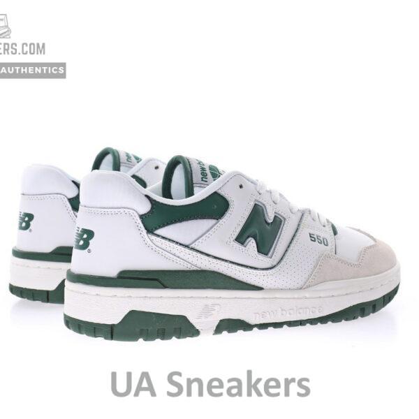 New Balance BB550WT1 White Green Blue - Image 6