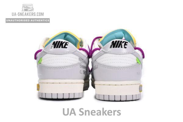 DM1602-100 OFF WHITE x Nike Dunk SB Low The 50 NO.21 - Image 5