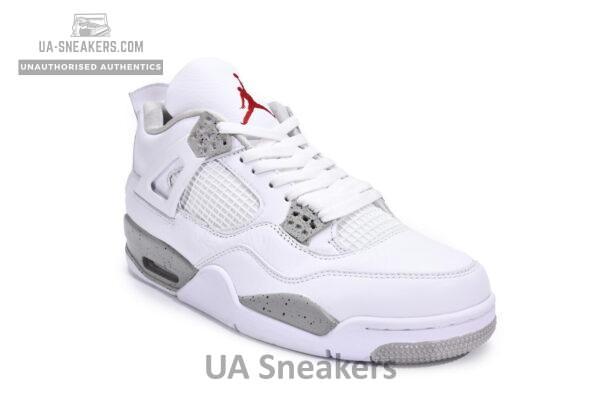 CT8527-100 Air Jordan 4 White Oreo - Image 5