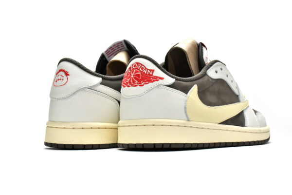 DM7866-162 Travis Scott x Air Jordan 1 Low OG Reverse Mocha - Image 6
