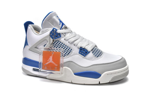 308497-105 Air Jordan 4 Retro -Military Blue - Image 5