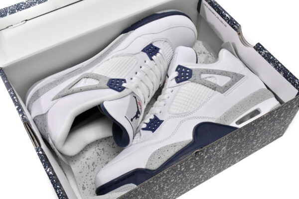 DH6927-140 Air Jordan 4 Retro Midnight Navy - Image 4