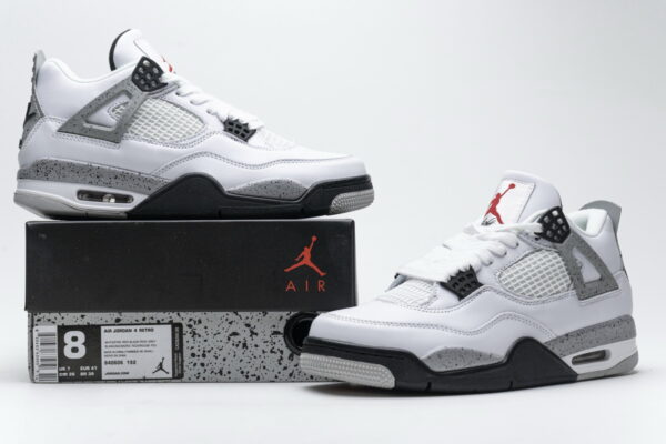 Get Air Jordan 4 Retro White Cement (2016) 840606-192 - Image 3