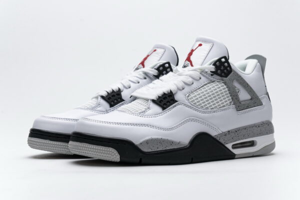 Get Air Jordan 4 Retro White Cement (2016) 840606-192 - Image 4