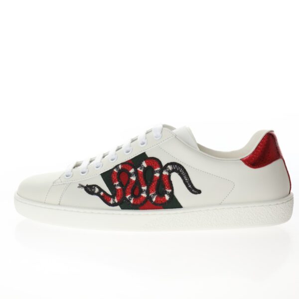 Gucci Ace Embroidered Snake