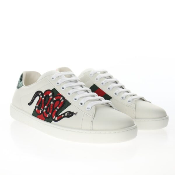 Gucci Ace Embroidered Snake - Image 4