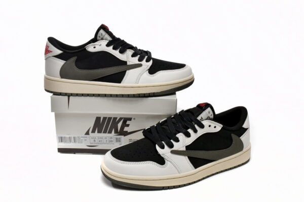 Travis Scott x Air Jordan 1 Low OG Olive - Image 3