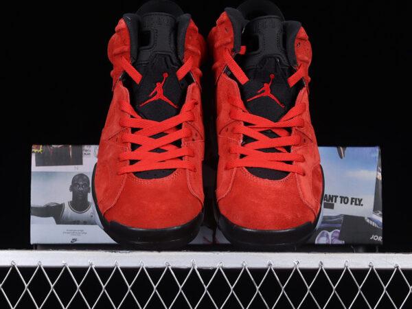 AIR JORDAN 6 RETRO TORO BRAVO VARSITY RED/BLACK/WHITE - Image 3