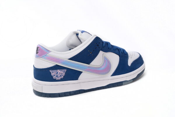 Born x Raised x Nike SB Dunk Low Blue White - Image 6