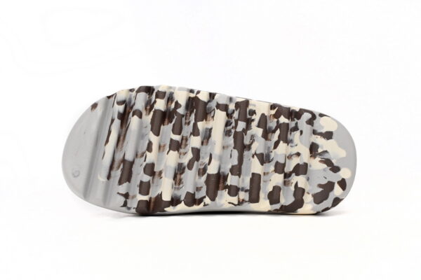 Adidas Yeezy Slide Enflame Oil Painting White Grey - Image 8