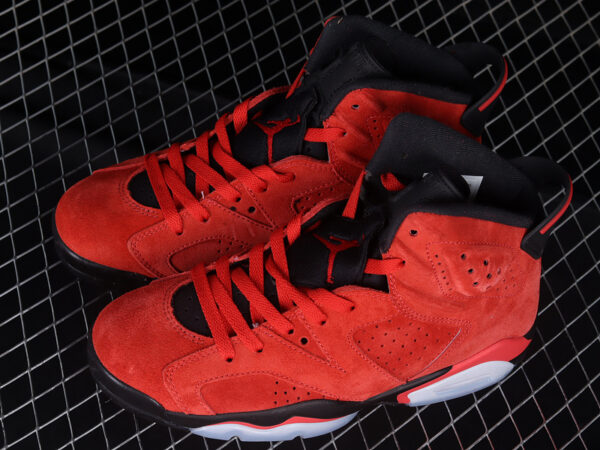 AIR JORDAN 6 RETRO TORO BRAVO VARSITY RED/BLACK/WHITE - Image 4