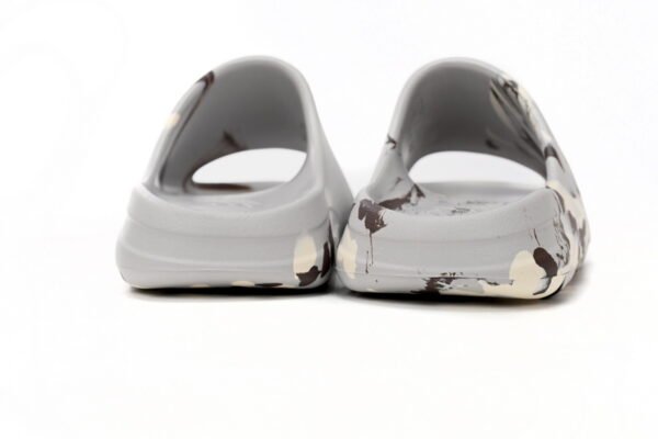 Adidas Yeezy Slide Enflame Oil Painting White Grey - Image 7