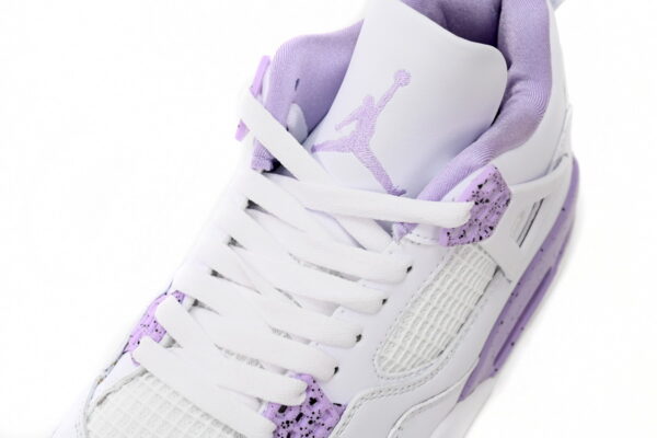 Air Jordan 4 White Purple Oreo - Image 7