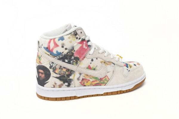Nike SB Dunk High Rammellzee FD8779-100 - Image 5