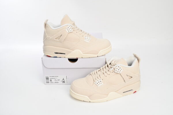 Air Jordan 4 Retro Blank Canvas - Image 4