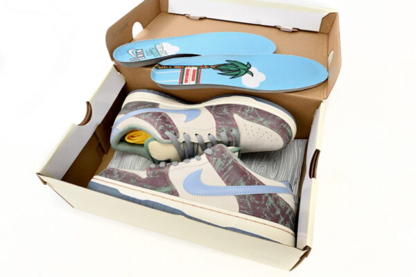 Nike SB Dunk Low Crenshaw Skate Club FN4193-100 - Image 3