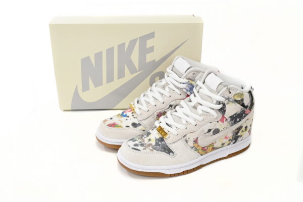Nike SB Dunk High Rammellzee FD8779-100 - Image 3